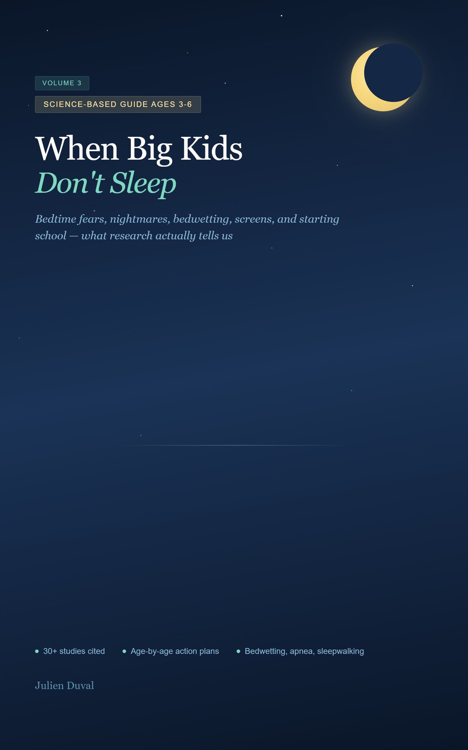 Cover of When Big Kids Don't Sleep book